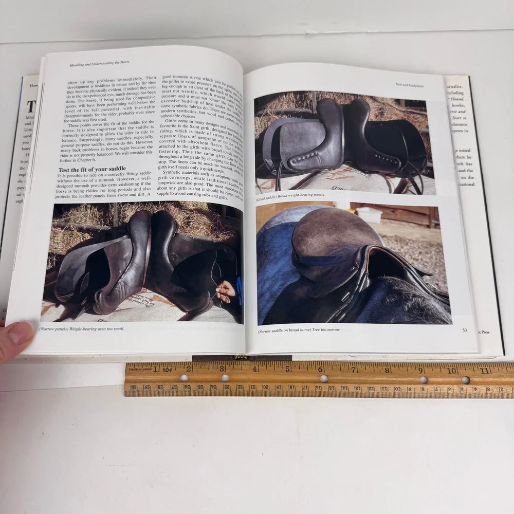 Vtg 2001 Handling and‎ Understanding the Horse Hardcover Book w Dust Jacket